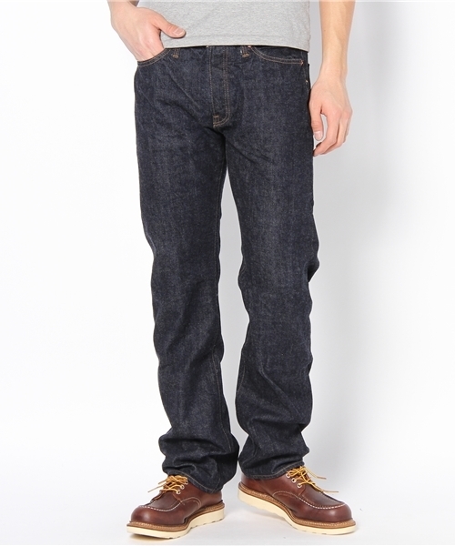 Made in JAPAN denim (straight)（メイドインジャパンデニム（ストレート））の「1966 -ONE WASH-（デニムパンツ・メンズ・インディゴブルー・26inch/27inch/28inch/29inch/30inch/31inch/32inch/33inch/34inch）」の4枚目の写真
