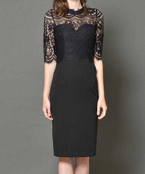 結婚式 ディナーに備える一着 突然のお呼ばれにはレースワンピースさえあれば安心 Zozotown