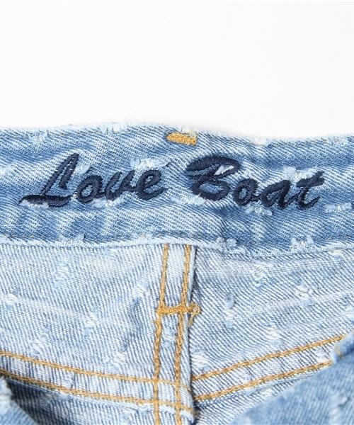 LOVE BOAT（ラブ・ボート）の「ピックデニムショートパンツ（その他パンツ・レディース・ブルー系/ブルー系2・SMALL/MEDIUM）」の8枚目の写真