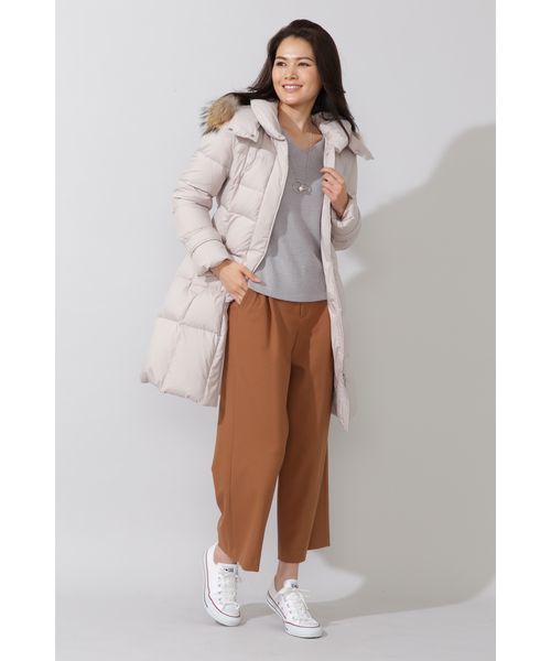 22 OCTOBRE（ヴァンドゥ－オクトーブル）の「スリットスリーブニット（ニット/セーター・レディース・グレー/ブルー/ネイビー・2）」の12枚目の写真