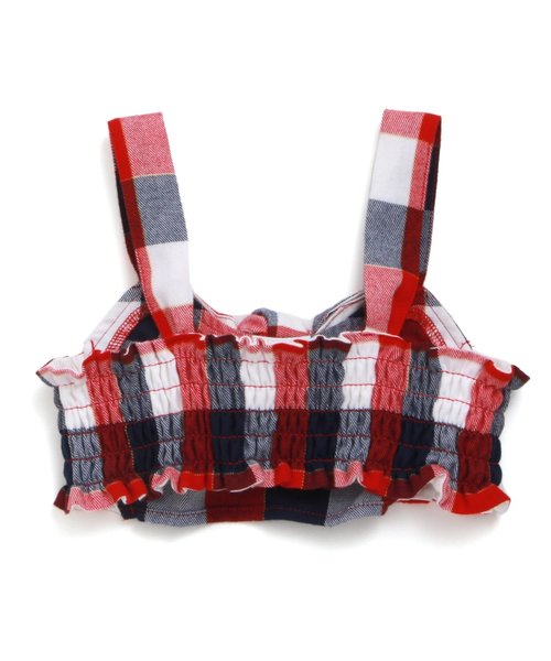 apres les cours(アプレレクール)の「ビスチェ付きトップス(Tシャツ/カットソー・キッズ・レッド/ブルー・100/110/120/130/140/80/90)」の14枚目の写真