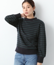 LEPSIM | キモウギャザーボーダープルオーバーLS　773003(Tシャツ/カットソー)