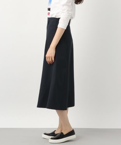 LEPSIM（レプシィム）の「TRハイウエストフレアスカート　784432（スカート・レディース・グリーン/ネイビー/ベージュ・LARGE/MEDIUM）」の8枚目の写真