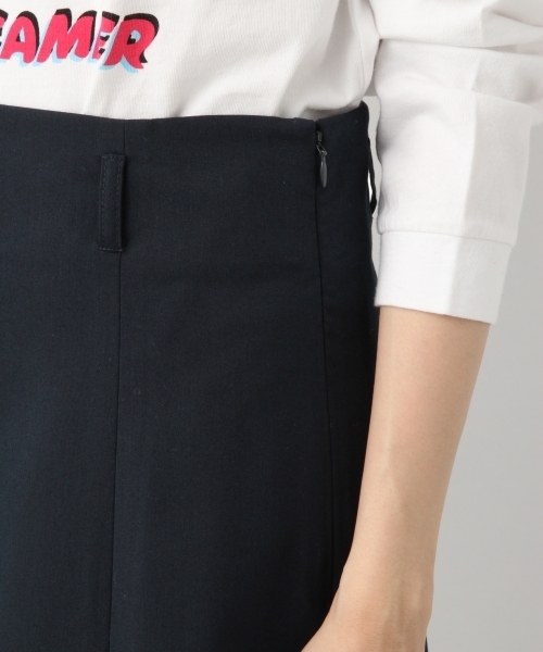 LEPSIM（レプシィム）の「TRハイウエストフレアスカート　784432（スカート・レディース・グリーン/ネイビー/ベージュ・LARGE/MEDIUM）」の11枚目の写真