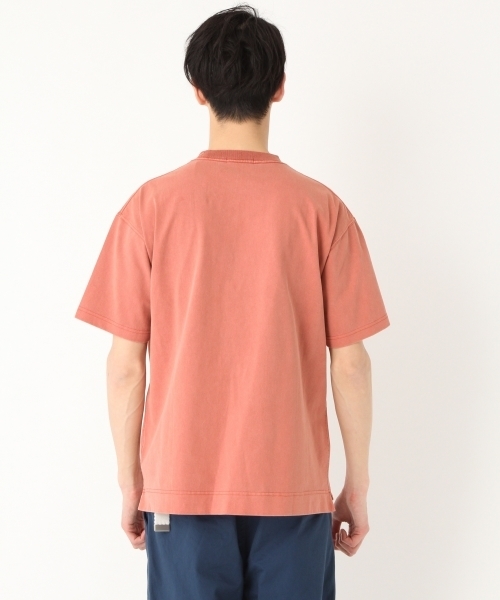 niko and...(ニコアンド)の「ピグメントポケット付きTシャツ(Tシャツ/カットソー・メンズ・ライトブルー/ネイビー/オフホワイト/オレンジ・MEDIUM/LARGE)」の10枚目の写真
