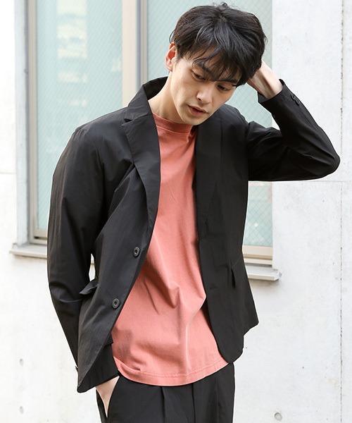 niko and...(ニコアンド)の「ピグメントポケット付きTシャツ(Tシャツ/カットソー・メンズ・ライトブルー/ネイビー/オフホワイト/オレンジ・MEDIUM/LARGE)」の19枚目の写真