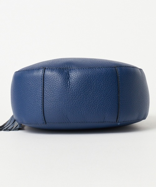 HELIOPOLE（エリオポール）の「Marant タッセル ショルダーバッグ（ショルダーバッグ・レディース・ベージュ/ダークブルー・F）」の7枚目の写真