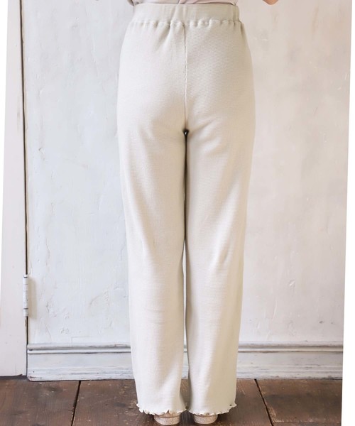 one after another NICE CLAUP（ワンアフターアナザーナイスクラップ）の「サーマル パンツ（その他パンツ・レディース・ベージュ/グレー/スミクロ・FREE）」の9枚目の写真