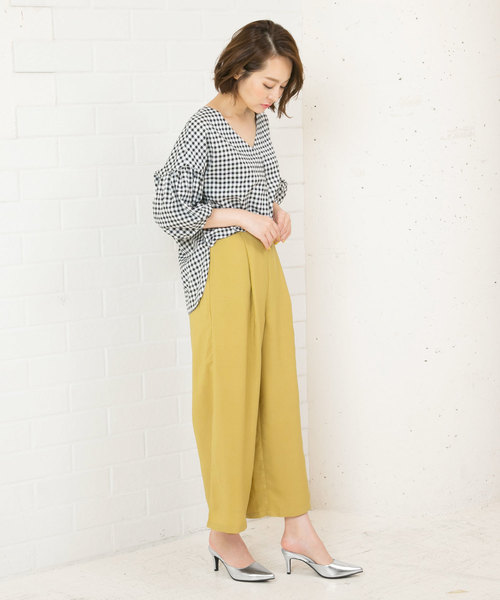 KOBE LETTUCE（コウベレタス）の「スクエアカッティングデザインポインテッドトゥミュール＊レディース/シューズ[I1629]神戸レタス（サンダル・レディース・ブラック/シルバー/チェック/モカ/レオパード・LL/S/L/M）」の20枚目の写真