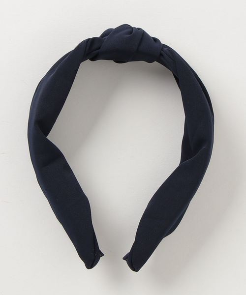 Fun & Daily（ファンアンドデイリー）の「F&D : ツイルクロスカチューシャ（カチューシャ・レディース・ブラック/レッド/ピンク/マスタード/ネイビー/ミント/グリーン・FREE）」の4枚目の写真