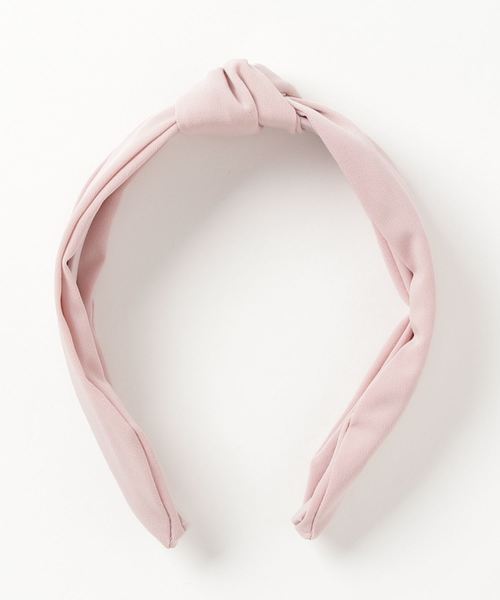 Fun & Daily（ファンアンドデイリー）の「F&D : ツイルクロスカチューシャ（カチューシャ・レディース・ブラック/レッド/ピンク/マスタード/ネイビー/ミント/グリーン・FREE）」の6枚目の写真