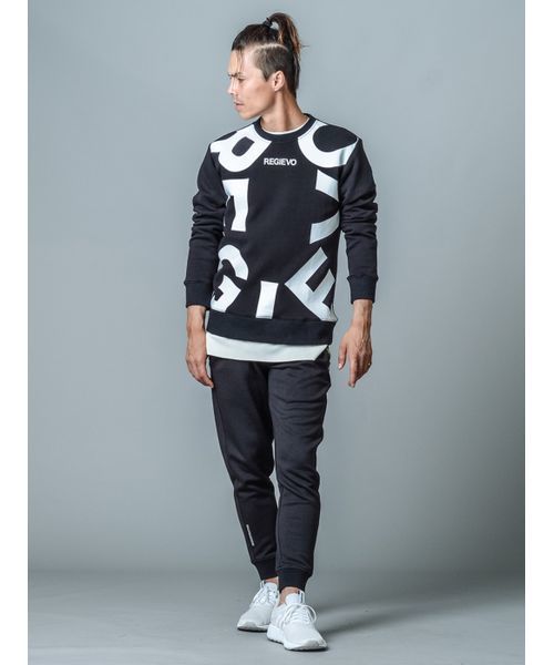 REGIEVO（レジエボ）の「【REGIEVO】上質で高級な大人のジョガーパンツ（スウェットパンツ・メンズ・ブラック/グレー・MEDIUM/LARGE/X-LARGE/SMALL）」の12枚目の写真