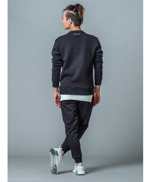 REGIEVO（レジエボ）の「【REGIEVO】上質で高級な大人のジョガーパンツ（スウェットパンツ・メンズ・ブラック/グレー・MEDIUM/LARGE/X-LARGE/SMALL）」の7枚目の写真