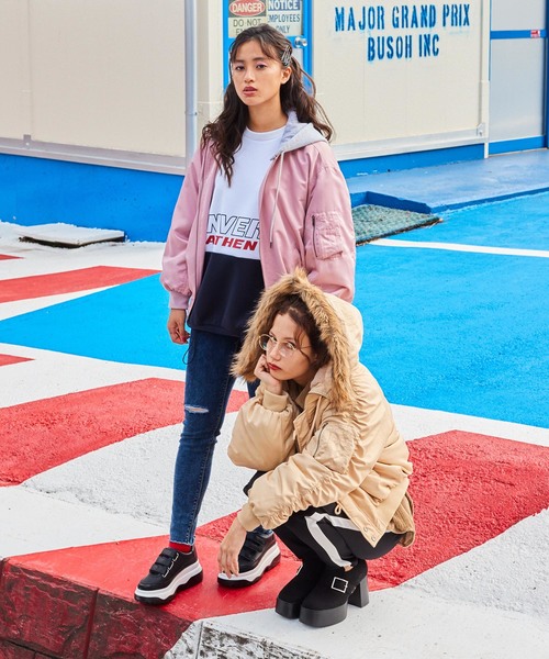 WEGO（ウィゴー）の「WEGO/厚底ベルトシューズ（ドレスシューズ・レディース・ブラック/ブラック系その他・LARGE/MEDIUM）」の5枚目の写真