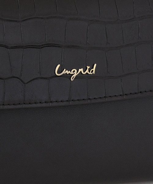 Ungrid（アングリッド）の「【Ungrid/アングリッド】　クロコミックスショルダーハンドバッグ（ショルダーバッグ・レディース・ブラック/ダークブラウン/アイボリー/キャメル・FREE）」の12枚目の写真