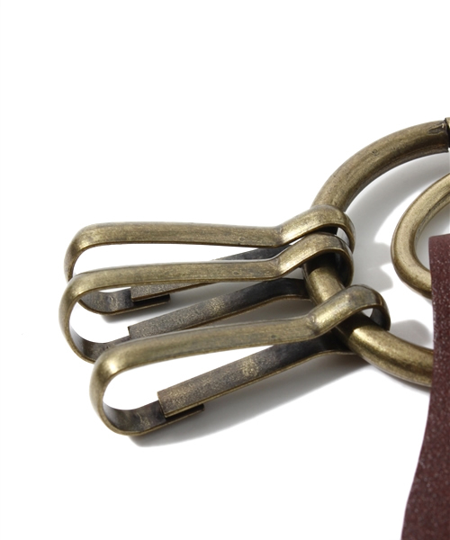 WEGO（ウィゴー）の「WEGO/NYレザーキーチェーン（キーホルダー・メンズ・シルバー/ゴールド・FREE）」の3枚目の写真