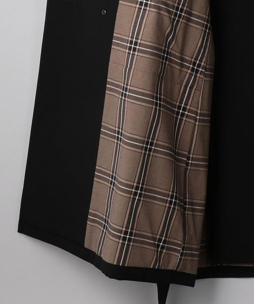 UNITED ARROWS（ユナイテッドアローズ）の「UASB トレンチコート（トレンチコート・メンズ・ベージュ/ブラック・MEDIUM/SMALL/LARGE）」の5枚目の写真