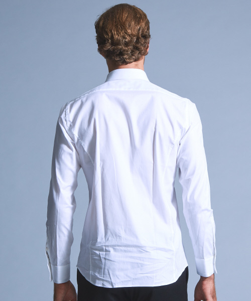 5351 POUR LES HOMMES(ゴーサンゴーイチプールオム)の「MONTI ストレッチドレスシャツ(シャツ/ブラウス・メンズ・ホワイト/ブラック・44/46/48)」の13枚目の写真