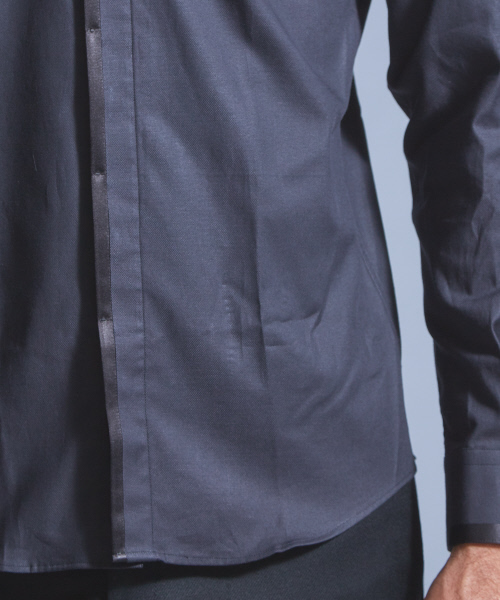 5351 POUR LES HOMMES(ゴーサンゴーイチプールオム)の「MONTI ストレッチドレスシャツ(シャツ/ブラウス・メンズ・ホワイト/ブラック・44/46/48)」の11枚目の写真
