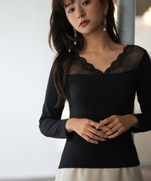 DRESS STAR（ドレス スター）の「長袖レースインナートップス（その他アンダーウェア/インナー）」
