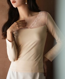 DRESS STAR（ドレス スター）の「長袖レースインナートップス（その他アンダーウェア/インナー）」