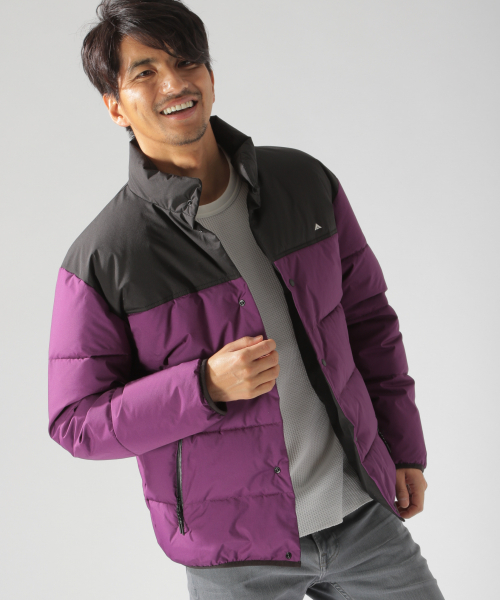 BAYFLOW(ベイフロー)の「中綿PADブルゾン(ブルゾン・メンズ・ブラック/パープル/カーキ・SMALL/MEDIUM/LARGE)」の13枚目の写真