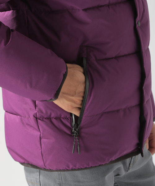 BAYFLOW(ベイフロー)の「中綿PADブルゾン(ブルゾン・メンズ・ブラック/パープル/カーキ・SMALL/MEDIUM/LARGE)」の14枚目の写真