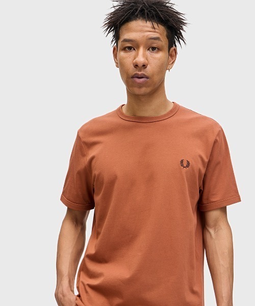 FRED PERRY RINGER T-SHIRT Tシャツ Taped Ringer T-Shirt - Snow White | Men's T-Shirts