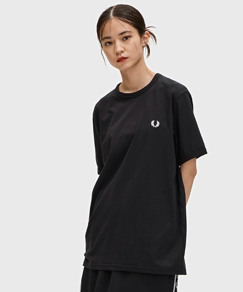 FRED PERRY RINGER T-SHIRT リンガー Tシャツ Taped Ringer T-Shirt／テープリンガーTシャツ（Tシャツ