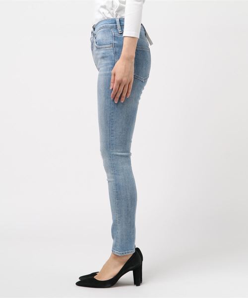 Levi's Made & Crafted（リーバイスメイドアンドクラフテッド）の「LEVI'S(R) MADE & CRAFTED(R) 721スキニー AMALMCSE（デニムパンツ・レディース・インディゴブルー・24inch/25inch/26inch/27inch/23inch）」の2枚目の写真