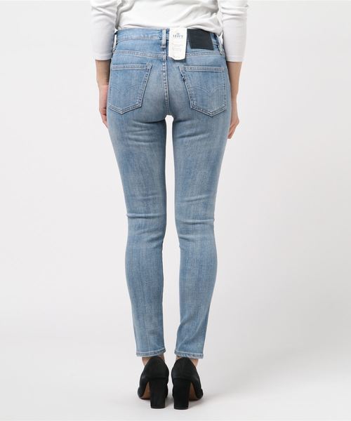 Levi's Made & Crafted（リーバイスメイドアンドクラフテッド）の「LEVI'S(R) MADE & CRAFTED(R) 721スキニー AMALMCSE（デニムパンツ・レディース・インディゴブルー・24inch/25inch/26inch/27inch/23inch）」の3枚目の写真