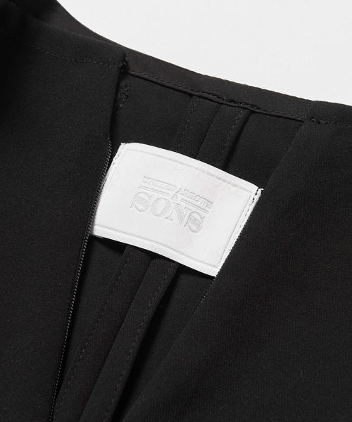 UNITED ARROWS & SONS（ユナイテッドアローズアンドサンズ）の「UNITED ARROWS & SONS by DAISUKE OBANA WOMEN ALL IN ONE†（つなぎ/オールインワン・レディース・ネイビー/ブラック・M/S）」の3枚目の写真