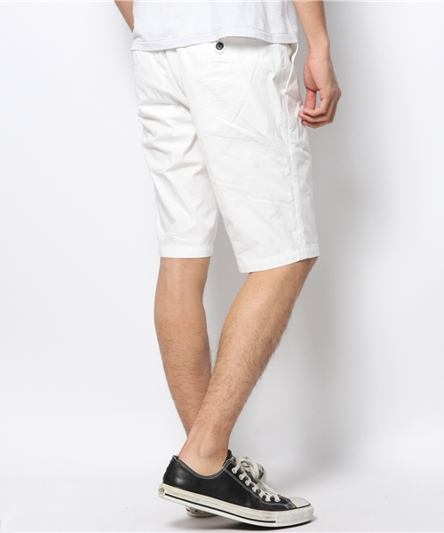 HAMNETT（ハムネット）の「【HAMNETT】 オーバーダイカラーショーツ / ショートパンツ（スラックス・メンズ・ホワイト/ロイヤルブルー/レッド・LARGE/MEDIUM）」の9枚目の写真