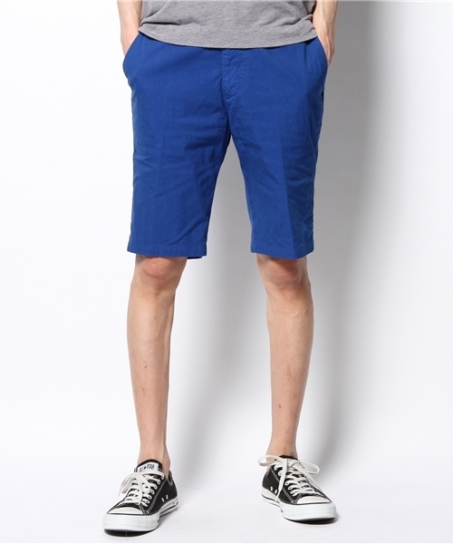 HAMNETT（ハムネット）の「【HAMNETT】 オーバーダイカラーショーツ / ショートパンツ（スラックス・メンズ・ホワイト/ロイヤルブルー/レッド・LARGE/MEDIUM）」の14枚目の写真