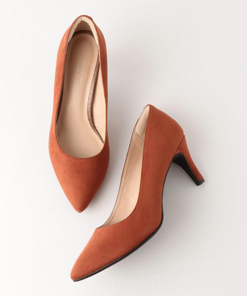green label relaxing（グリーンレーベルリラクシング）の「◆NO.07 D ポインテッド プレーン パンプス(7cmヒール)（パンプス・レディース・ピンク/ブラック/モカ/ネイビー/その他1/その他2/ベージュ/ダークブラウン/グレー/オレンジ系その他・25.5cm/23.5cm/24cm/25cm/24.5cm/23cm/22.5cm/22cm）」の14枚目の写真