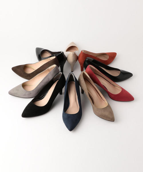 green label relaxing（グリーンレーベルリラクシング）の「◆NO.07 D ポインテッド プレーン パンプス(7cmヒール)（パンプス・レディース・ピンク/ブラック/モカ/ネイビー/その他1/その他2/ベージュ/ダークブラウン/グレー/オレンジ系その他・25.5cm/23.5cm/24cm/25cm/24.5cm/23cm/22.5cm/22cm）」の12枚目の写真