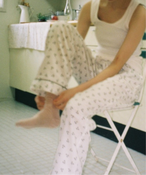 Charles Chaton(シャルルシャトン)の「CC pajamas(ルームウェア/パジャマ)」|ホワイト