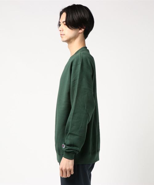Champion(チャンピオン)の「Champion/チャンピオン オーバーサイズクルースウェット(スウェット・メンズ・ブラック/グレー/チャコールグレー/ライトグレー/ダークグリーン/ネイビー/ロイヤルブルー/レッド系その他/マルーン・SMALL/MEDIUM/LARGE/X-LARGE/XX-LARGE)」の10枚目の写真