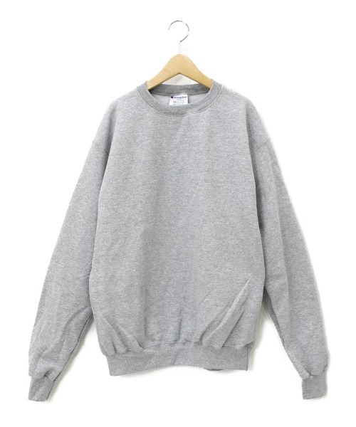 Champion(チャンピオン)の「Champion/チャンピオン オーバーサイズクルースウェット(スウェット・メンズ・ブラック/グレー/チャコールグレー/ライトグレー/ダークグリーン/ネイビー/ロイヤルブルー/レッド系その他/マルーン・SMALL/MEDIUM/LARGE/X-LARGE/XX-LARGE)」の4枚目の写真