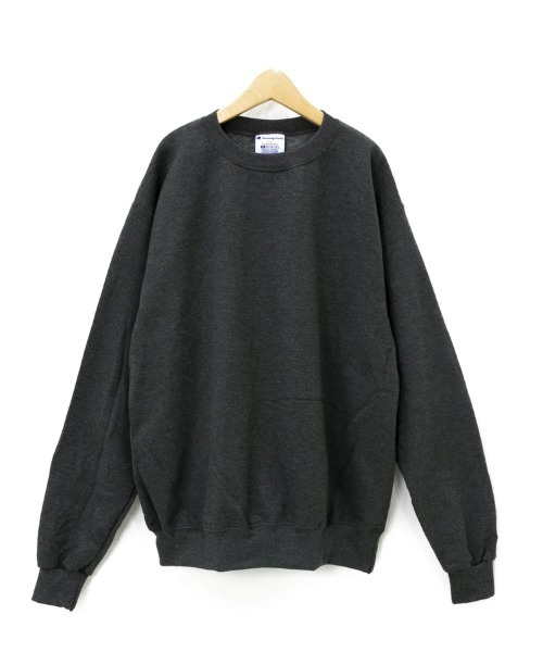 Champion(チャンピオン)の「Champion/チャンピオン オーバーサイズクルースウェット(スウェット・メンズ・ブラック/グレー/チャコールグレー/ライトグレー/ダークグリーン/ネイビー/ロイヤルブルー/レッド系その他/マルーン・SMALL/MEDIUM/LARGE/X-LARGE/XX-LARGE)」の2枚目の写真