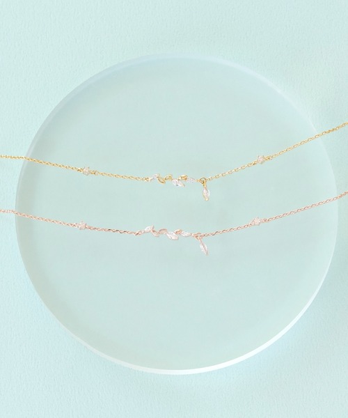 Phoebe（フィービィー）の「シャイニーティアリーフブレスレット（ブレスレット・レディース・ゴールド/ピンクゴールド・FREE）」の8枚目の写真