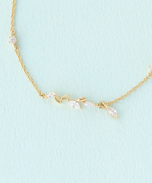 Phoebe（フィービィー）の「シャイニーティアリーフブレスレット（ブレスレット・レディース・ゴールド/ピンクゴールド・FREE）」の5枚目の写真