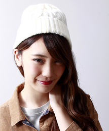 WEGO | WEGO/ケーブルニットキャップ(ニットキャップ/ビーニー)