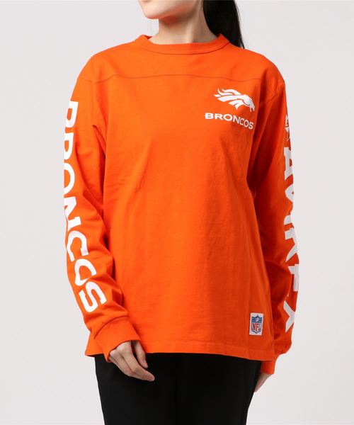 AVIREX（アヴィレックス）の「【×NFL】ロングスリーブ フットボール Tシャツ デンバー・ブロンコス/ NFL LS FOOTBALL