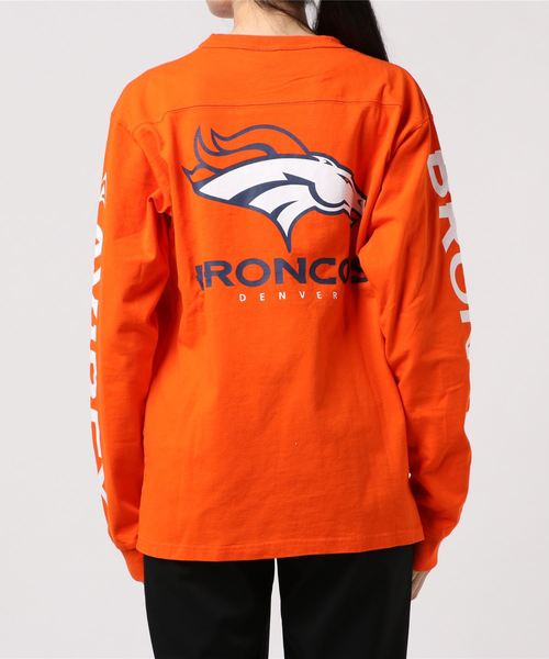 AVIREX（アヴィレックス）の「【×NFL】ロングスリーブ フットボール Tシャツ デンバー・ブロンコス/ NFL LS FOOTBALL