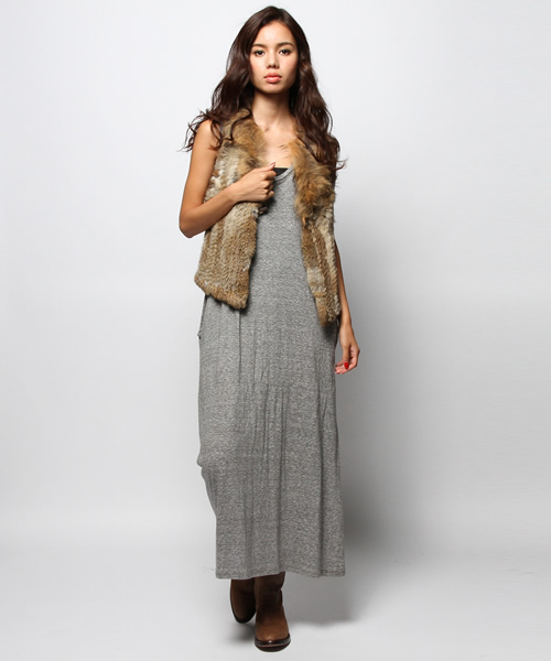 goa（ゴア）の「ﾗﾋﾞｯﾄ×ﾗｸｰﾝ ﾌｧｰﾍﾞｽﾄ（ベスト）」 - WEAR