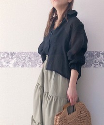 ap retro | シアショートオーバーシャツ【ZOZO限定アイテム】(シャツ/ブラウス)