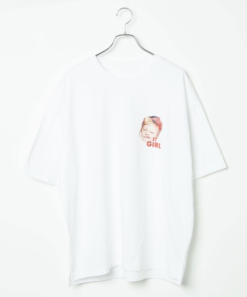 DING(ディング)の「DING/IT GIRL Tシャツ(Tシャツ/カットソー・レディース・ブラック/ホワイト/ライム・FREE)」の4枚目の写真
