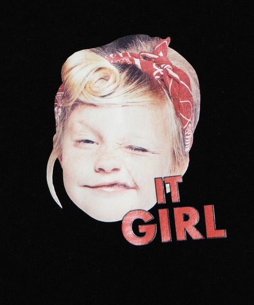 DING(ディング)の「DING/IT GIRL Tシャツ(Tシャツ/カットソー・レディース・ブラック/ホワイト/ライム・FREE)」の10枚目の写真