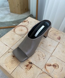 【chuclla】Square -toe round cut open sandal sb-6 chs12